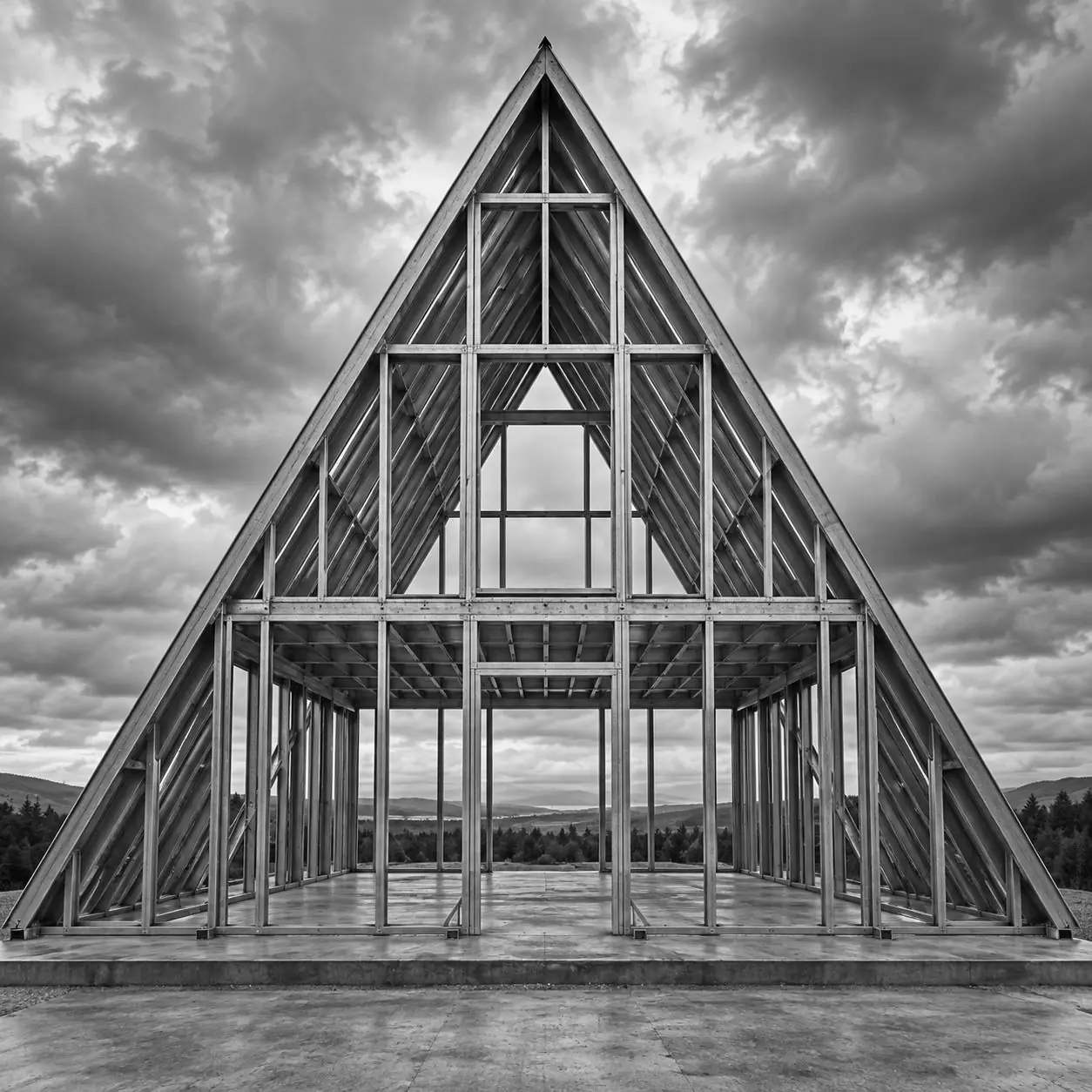 Estrutura em Steel Frame